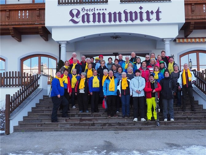 Der Ski Club war auf großer Tour.  Foto: Bernd Hornbostel.