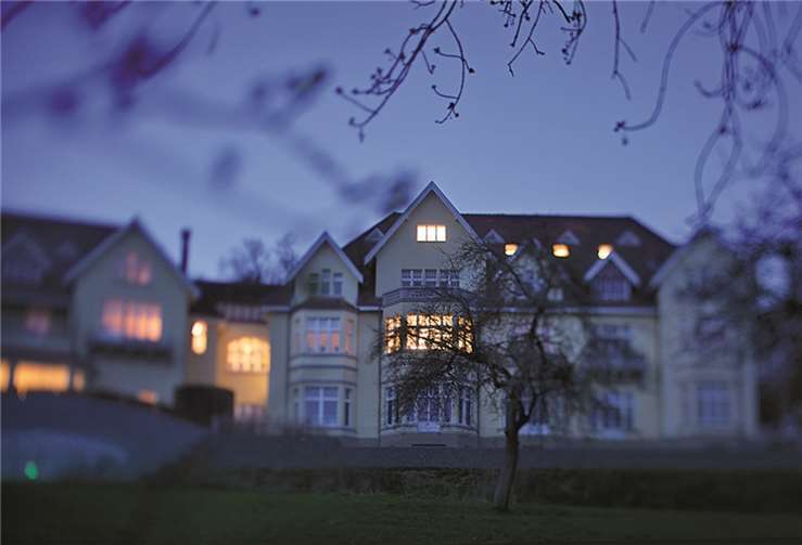 Der Sommerwohnsitz eines der ältesten Adelsgeschlechter Deutschlands, Monrepos bei Segendorf.privat