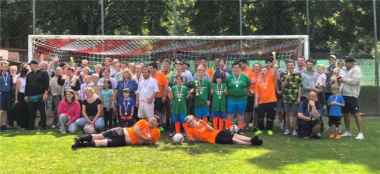 Der Spaß am Kicken stand im Vordergrund. Der SV Roßbach-Verscheid hatte zum Inklusionsturnier auf den Rasenplatz in der Au ein geladen. Foto: privat
