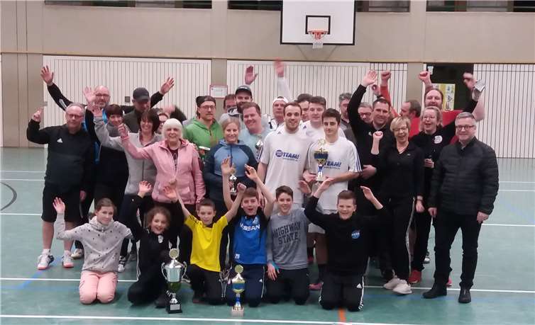 Der Spaß stand im Mittelpunkt beim letzten Tischtennisdorfturnier in der Treiser Sporthalle. Foto: privat