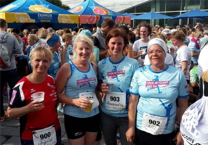 Der Spaß stand im Vordergrund beim Ladies Run in Koblenz. privat