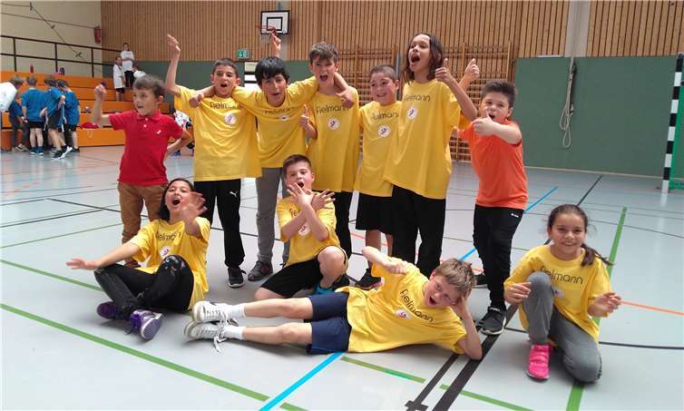 Der Spaß war den Schülerinnen und Schülern anzusehen.