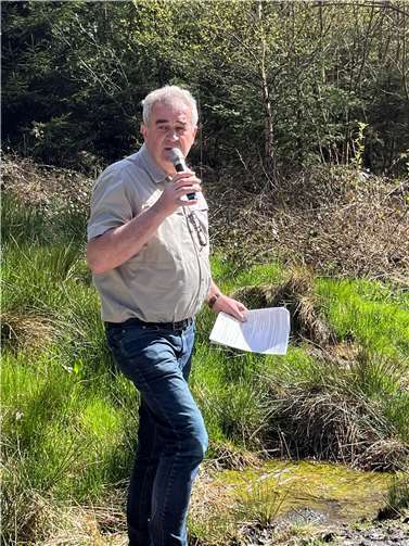 Der Spaziergang bot einen Einblick in die spirituelle und sozial-ökologische Lebensweise des Franz von Assisi.