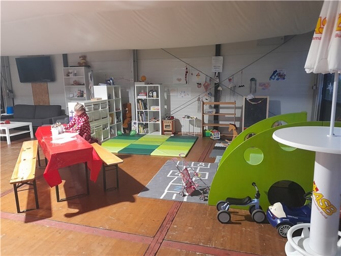 Der Spielbereich der ASB-Begegnungsstätte in Sinzig.