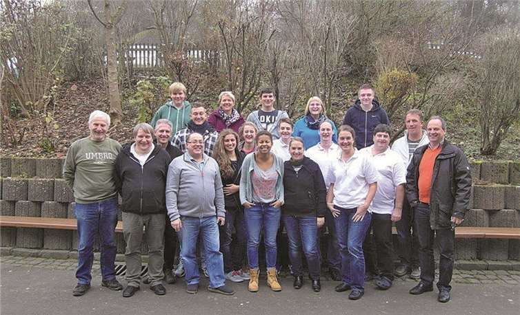 Der Spielmannszug Rheinklänge beim Probenwochenende in Daun. privat