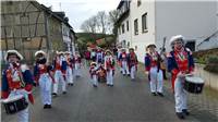 Der Spielmannszug der KG Bad Breisig ist jedes Jahr an Rosenmontag auch in Waldo...