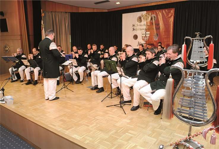 Der Spielmannszug des Bürgerschützen-Tambourcorps Ahrweiler. -FIX-
