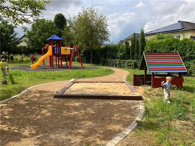 Der Spielplatz Fliederweg wurde nach langer Wartezeit wieder geöffnet. Foto: privat