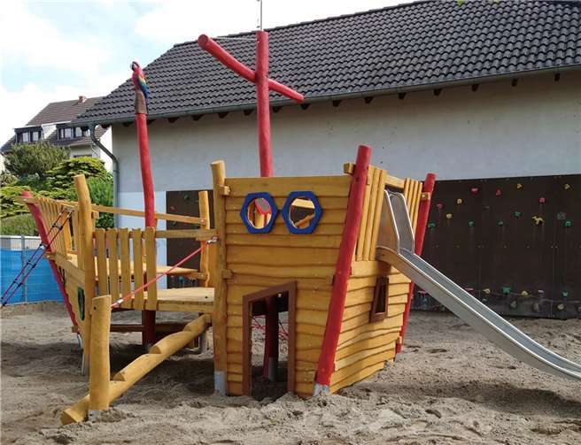 Der Spielplatz an der Grundschule.  Quelle: SPD Urbar