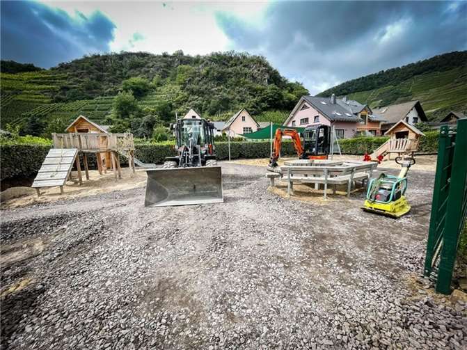 Der Spielplatz in Mayschoß. Foto: privat