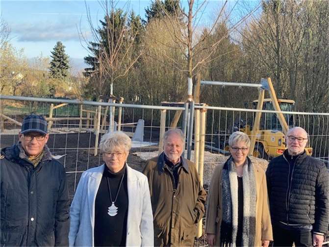 Der Spielplatz soll voraussichtlich im April für die Öffentlichkeit zugänglich gemacht werden. Foto: privat