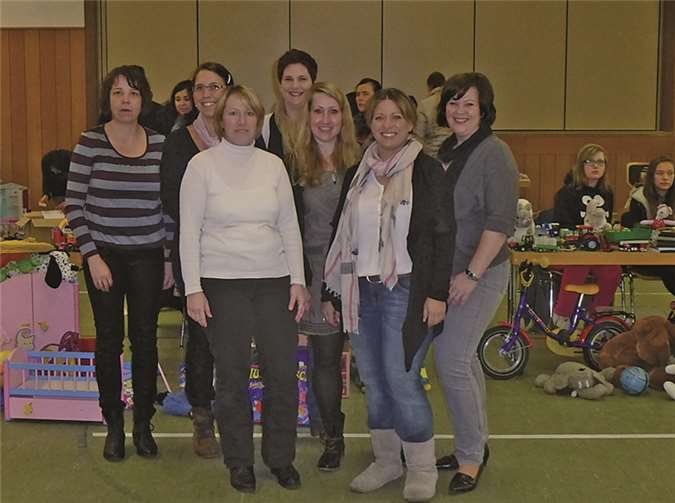 Der Spielzeugflohmarkt war ein voller Erfolg.  Privat