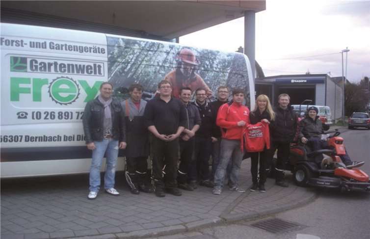 Der Sponsor Gartenwelt Frey in Dernbach.privat