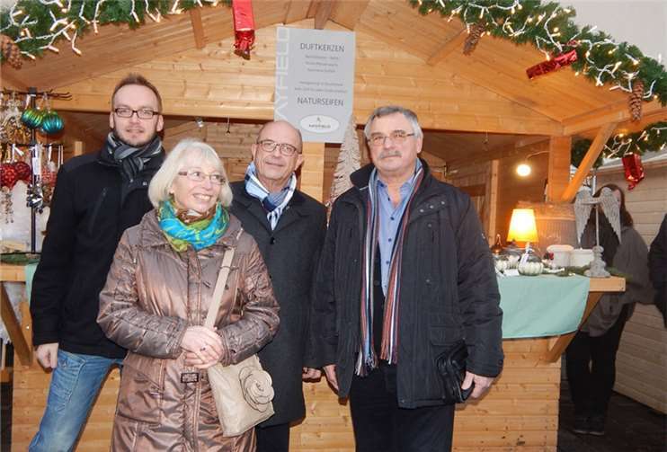 Der Sponsorenstand der Werbegemeinschaft Blickpunkt Bendorf.