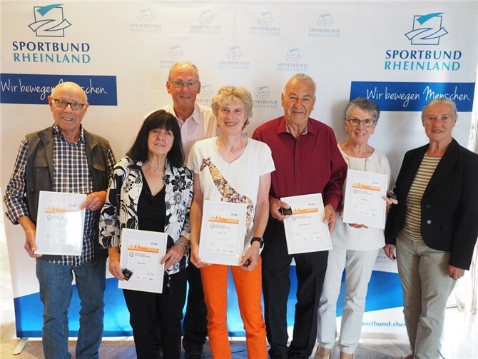 Der Sportbund Rheinland ehrte die zahlreichen Jubeljahre des vergangenen Jahres.  Foto: privat