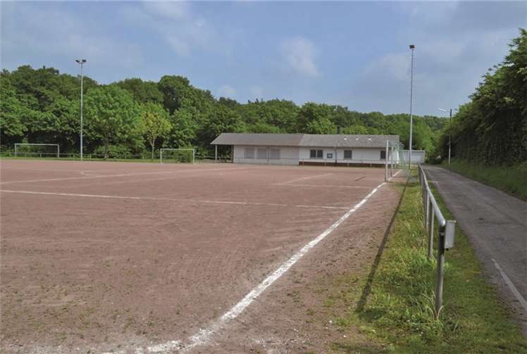 Der Sportplatz des SV Swisttal – hier soll bald gebaut werden.