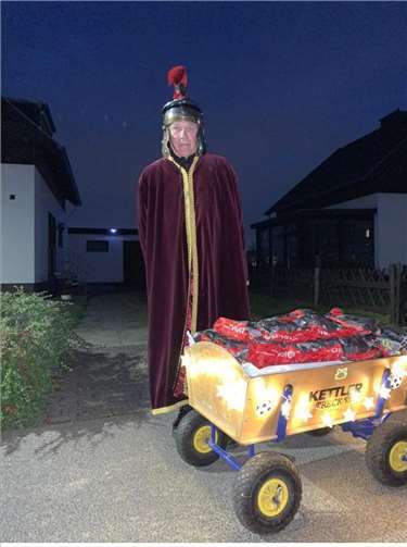 Der St. Martin zog durch den Ort. Fotos: privat