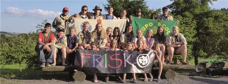 Der Stamm St. Franziskus hatte viel Spaß im Sommerlager 2014. privat