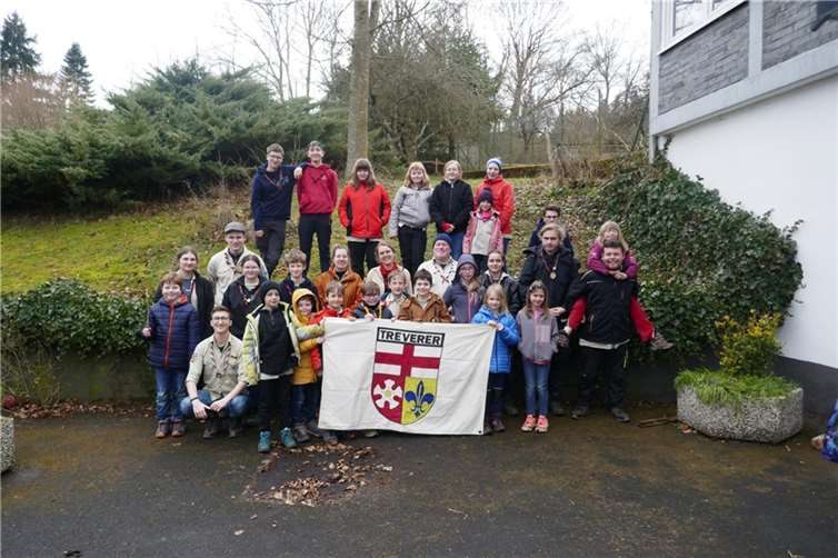 Der Stamm Treverer wurde von Michel aus Lönneberga eingeladen. Quelle: Dieblicher Pfadfinder