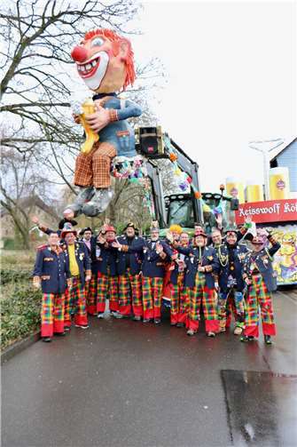 40 Jahre „Fastelovend im Blot“ beim „Stammtisch Ling Ham“ Der „Stammtisch Ling Ham“ ist eine Bereicherung des Buschhovener Karnevalszuges. Foto: privat