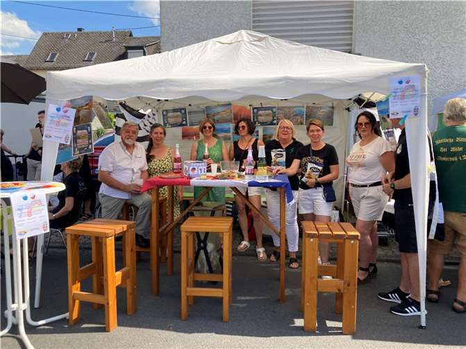 Der Stand auf der Kirmes. Foto: privat