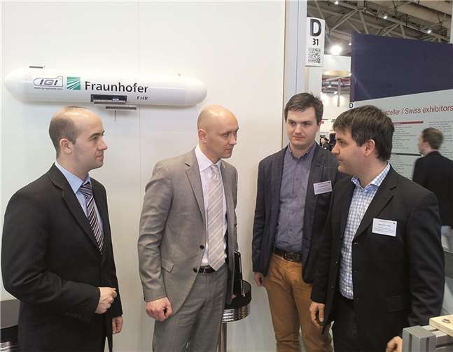 Der Stand des RAC auf der Hannover Messe. Privat