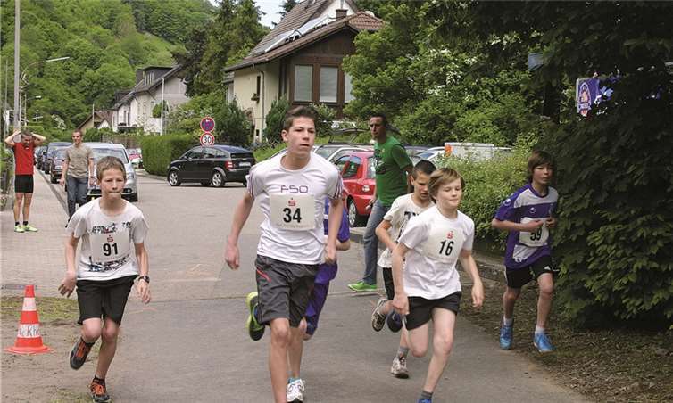 Der Start über 950 Meter. RÜ