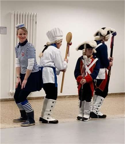 Der „Stippeföttche-Tanz“ durfte natürlich nicht fehlen.