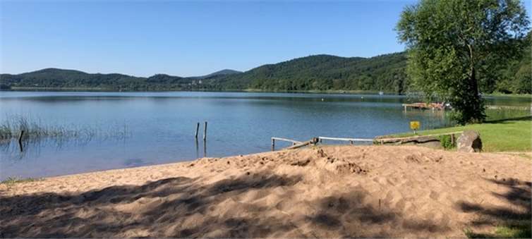 Der Strand ist vorbereitet: Die Badesaison geht wieder los! Foto: privat