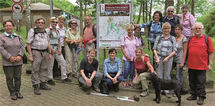 Der Streuobstwiesenweg in Mülheim-Kärlich war die erste Wanderroute der Gruppe Plus/minus 60 aktiv e.V. in diesem Jahr. privat