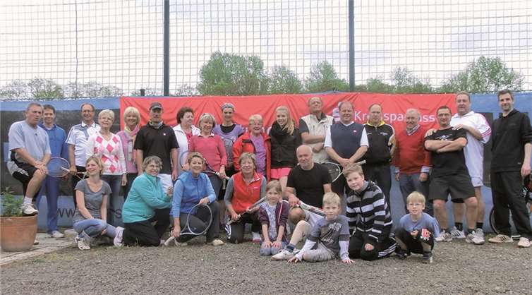 Der TC Flerzheim konnte viele Neugierige begrüßen, die den Tennissport ausprobieren wollten.privat