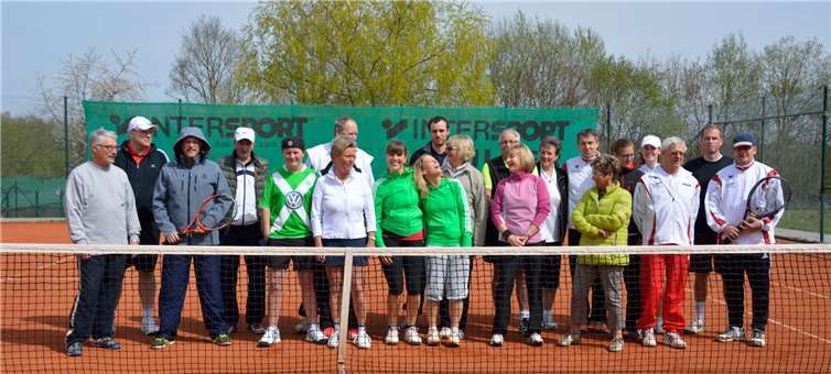 Der TC Gelb Weiß Obere Grafschaft ist bereit für die Saison 2018.privat