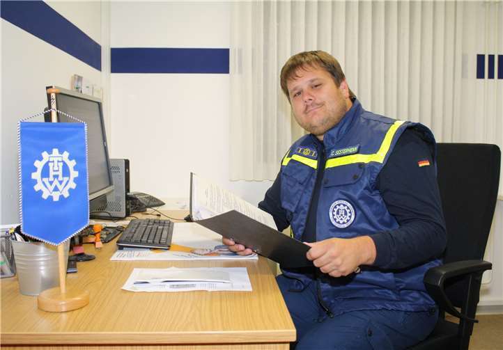 Der THW-Ortsbeauftragte Christoph Sesterhenn und sein Team würden sich über einen großen Besucherzuspruch zum Tag der offenen Tür freuen.TE