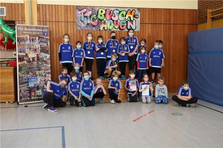 Der TTC veranstaltete ein kostenloses Tischtennisturnier speziell für Kinder von 5 – 12 Jahren aus Swisttal.Foto: privat