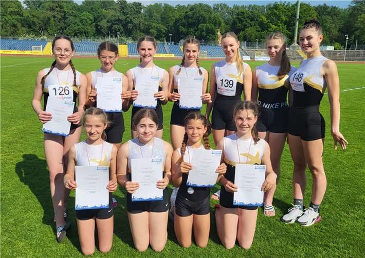 Der TV 08 Baumbach zeichnete sich insbesondere durch seine Teilnahme in den Mehrkämpfen aus. Quelle: TV 08 Baumbach