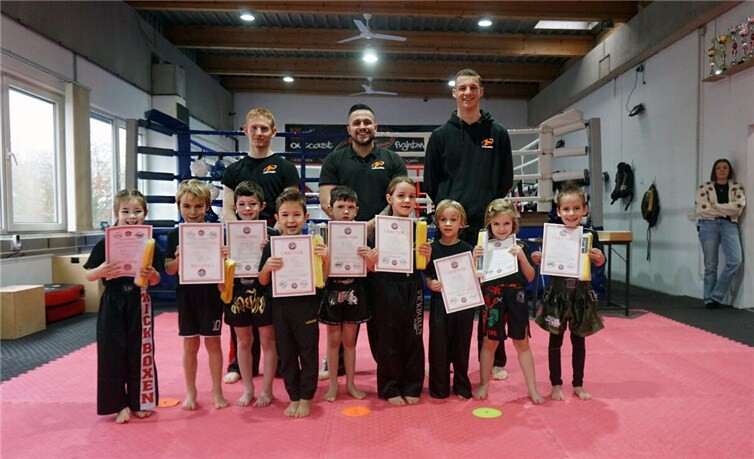 Der Tag begann mit den jüngsten Teilnehmern, den TURTLES (5-6 Jahre).Fotos: privat