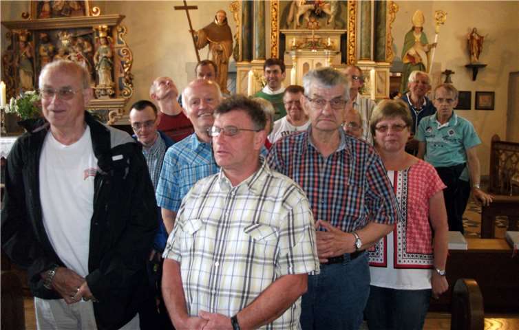 Der Tag begann mit einer Heiligen Messe in der Kirche von Schmitt.privat