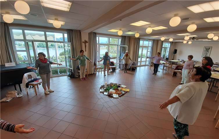 Der Tag endete mit einem meditativen Gottesdienst. Fotos: privat