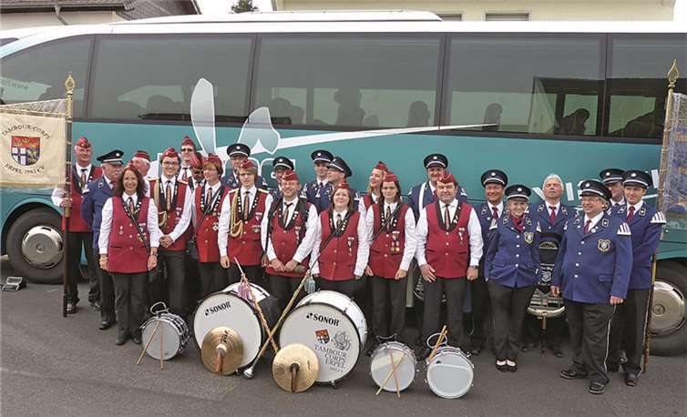 Der Tambour-Corps Erpel in Bornheim-Sechtem. Privat
