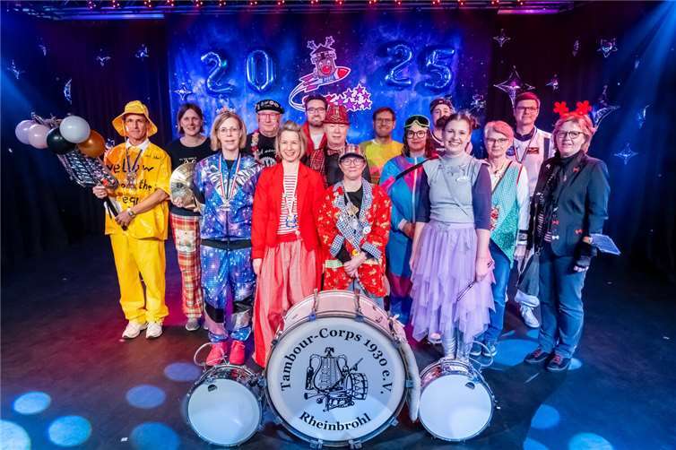 Der Tambour-Corps Rheinbrohl freut sich auf die Karnevalszeit.Foto: Stefan Scharrenbach