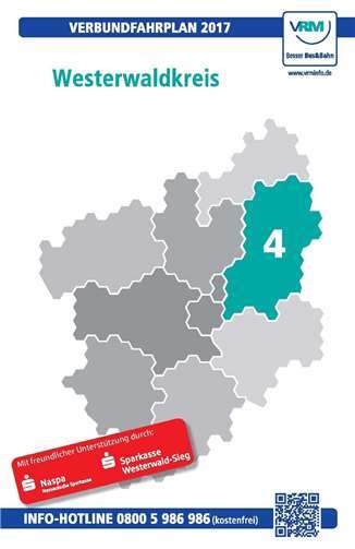 Der Taschenfahrplan 2017 ist unter anderem in der Kreisverwaltung und den Verbandsgemeindeverwaltungen im Westerwaldkreis erhältlich. privat