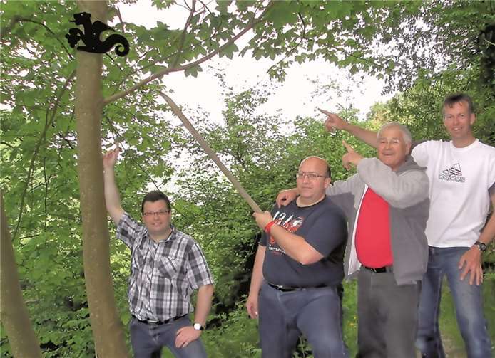 Der Tatzelwurm als Abschluss der Pirsch. privat