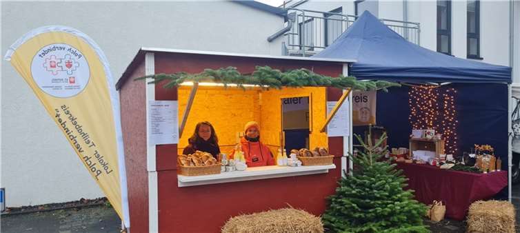 Der Teilhabekreis an seinem Stand.  Foto: Caritas Zentrum, Mendig