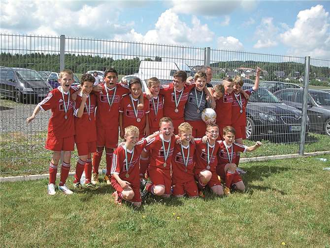 Der Titel Kreismeister war errungen und die Freude kannte keine Grenzen mehr. privat