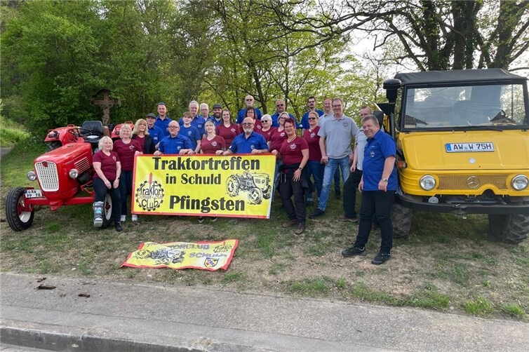 Der Traktorclub Schuld freut sich auf viele Gäste
