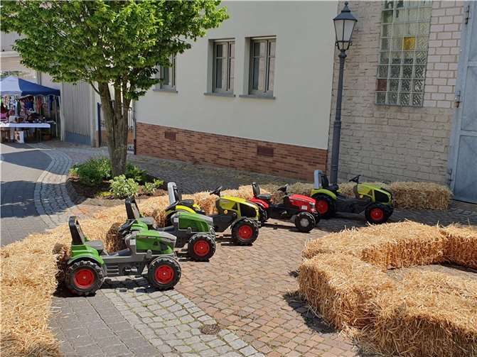 Der Traktorenparcours war besonders sehenswert.  Foto: privat