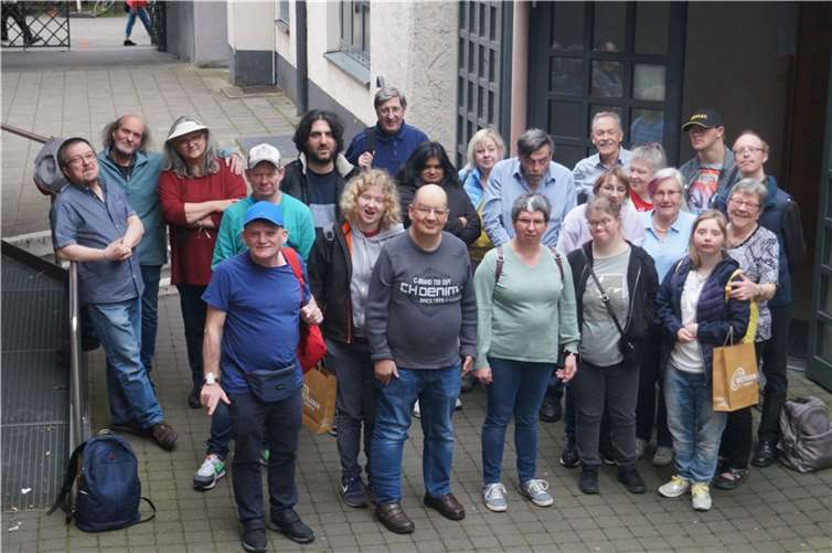 Der „Treff 81“ besuchte die Eine-Welt-Lädenin der Berger Straße in Frankfurt-Bornheim. Foto: Treff 81