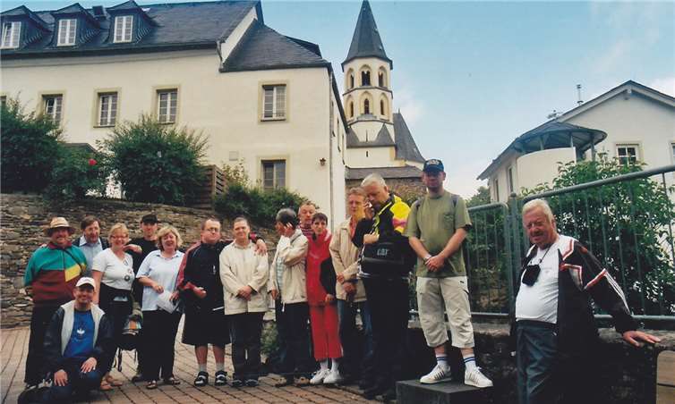 Der „Treff 81“ dereinst in der Jugendbegegnungsstätte Kloster Arnstein.Fotos: privat