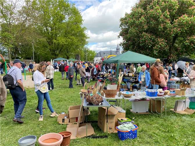 Der Trödelmarkt findet im Freizeitpark in der St. Florianstraße in Polch statt.  Foto: Hans Heuser