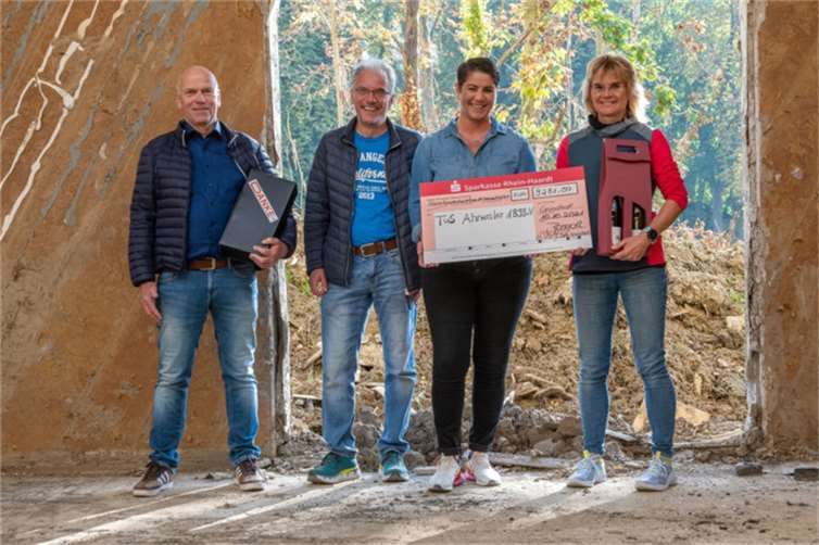 Der TuS Ahrweiler 1898 e.V. mit seinen 13 verschiedenen Sportarten ist unendlich dankbar für die großartige Hilfsbereitschaft der deutschlandweiten Sportgemeinschaft.Foto: privat